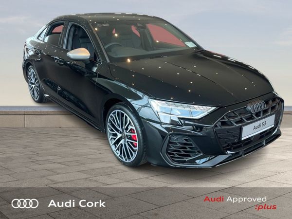 Audi S3 Saloon, Petrol, 2025, Black