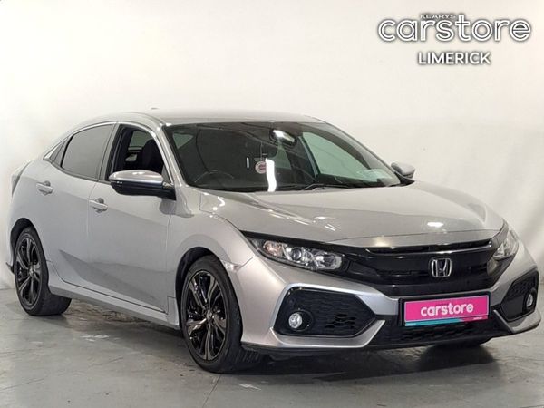 Honda Civic Hatchback, Petrol, 2017, Grey