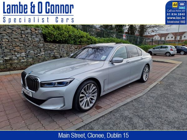 BMW 7-Series Saloon, Diesel, 2019, Silver