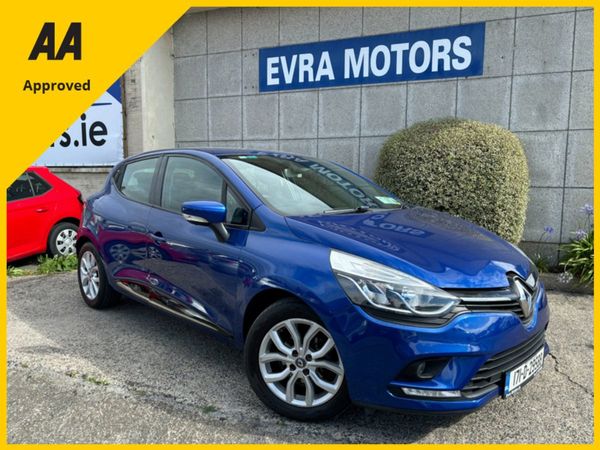 Renault Clio Hatchback, Petrol, 2017, Blue