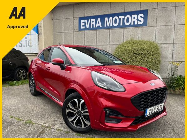 Ford Puma SUV, Petrol, 2022, Red