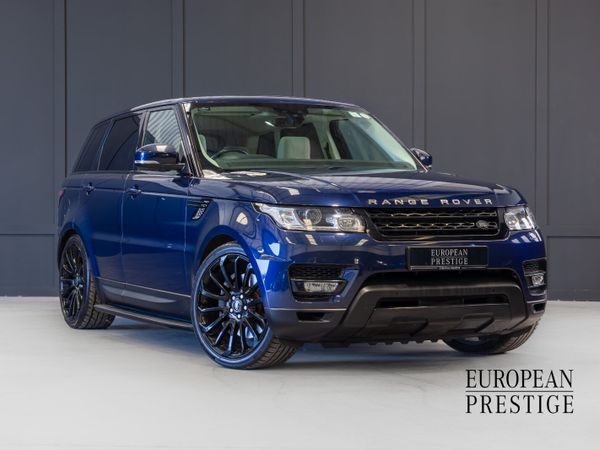 Land Rover Range Rover Sport SUV, Diesel, 2017, Blue