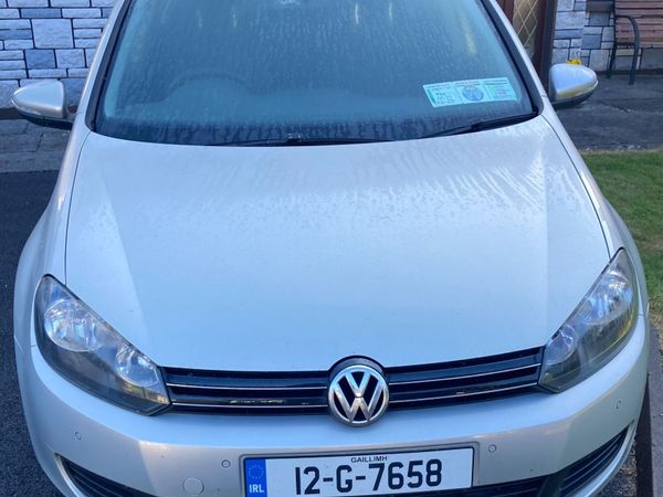 Volkswagen Golf Hatchback, Diesel, 2012, Silver