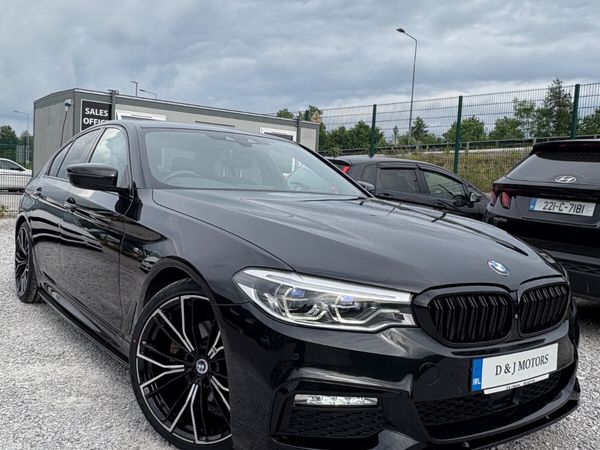 BMW 5-Series Saloon, Diesel, 2017, Black