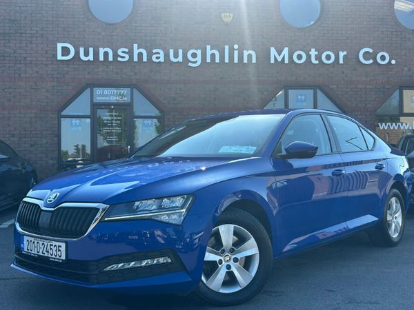 Skoda Superb Saloon, Petrol, 2020, Blue