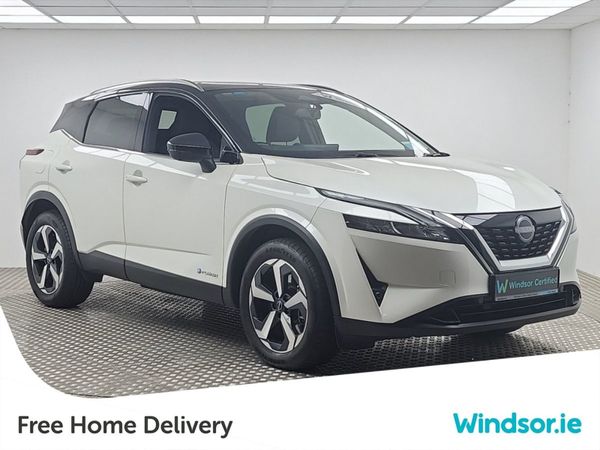 Nissan Qashqai MPV, Hybrid, 2024, White