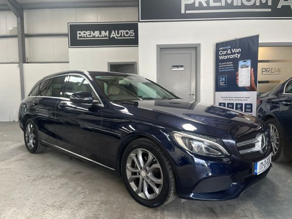 Mercedes-Benz C-Class Estate, Diesel, 2017, Blue