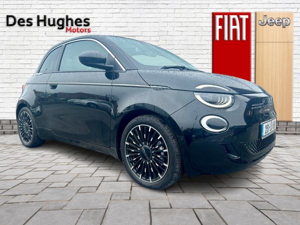 Fiat 500e Hatchback, Electric, 2025, Black