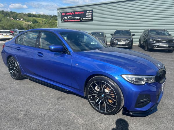 BMW 3-Series Saloon, Petrol Hybrid, 2021, Blue