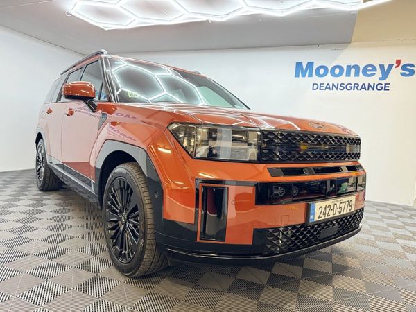 Hyundai Santa Fe SUV, Petrol Plug-in Hybrid, 2024, Orange