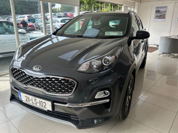 Kia Sportage SUV, Diesel Hybrid, 2021, Grey