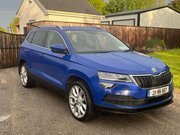 Skoda Karoq Estate/Jeep, Diesel, 2021, Blue