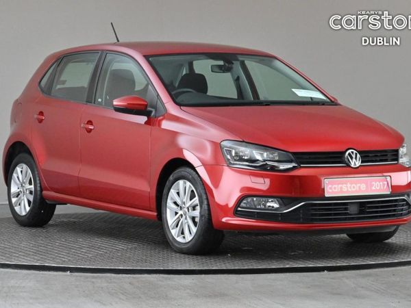Volkswagen Polo Hatchback, Petrol, 2017, Red