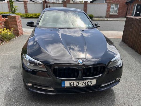 BMW 5-Series Saloon, Diesel, 2016, Black