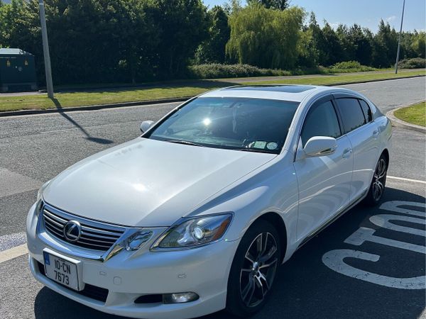 Lexus GS Saloon, Petrol Hybrid, 2010, White