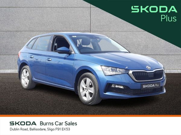 Skoda Scala Hatchback, Petrol, 2020, Blue