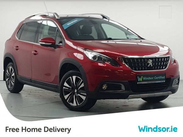 Peugeot 2008 Estate, Petrol, 2017, Red