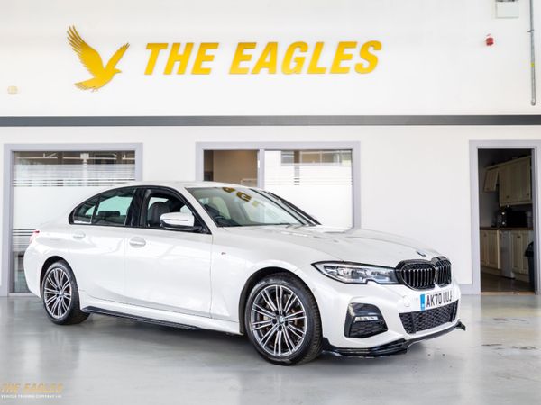 BMW 3-Series Saloon, Petrol Hybrid, 2021, White