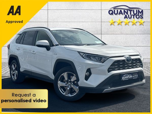 Toyota RAV4 SUV, Petrol Hybrid, 2019, White