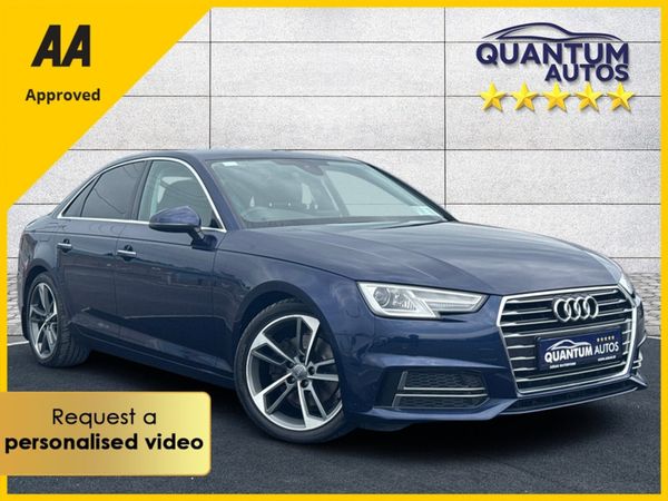 Audi A4 Saloon, Diesel, 2019, Blue
