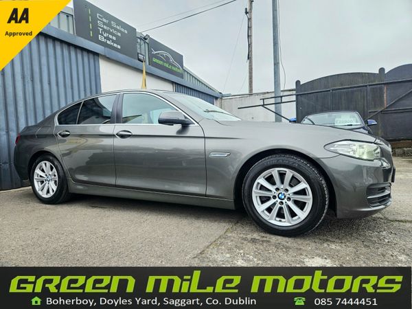 BMW 5-Series Saloon, Diesel, 2014, Grey