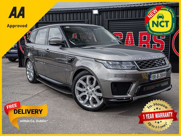 Land Rover Range Rover Sport SUV, Petrol Plug-in Hybrid, 2019, Grey