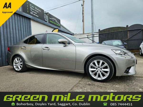Lexus IS Saloon, Petrol Hybrid, 2015, Silver