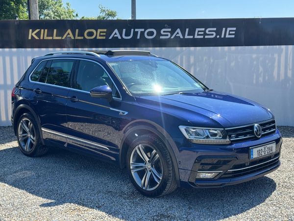 Volkswagen Tiguan SUV, Diesel, 2018, Blue