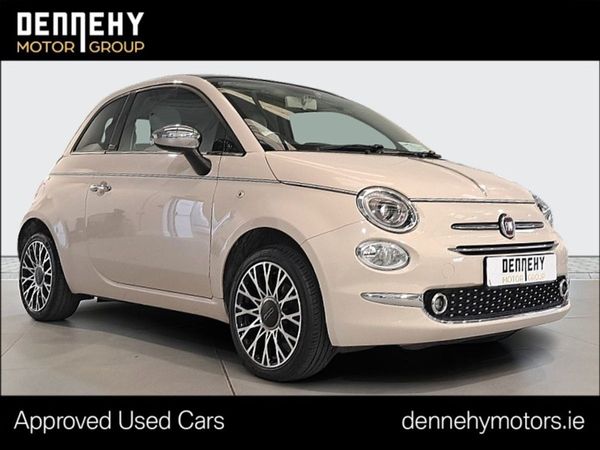 Fiat 500 Cabriolet, Petrol, 2018, Ivory