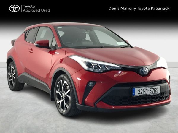 Toyota C-HR SUV, Petrol Hybrid, 2022, Red