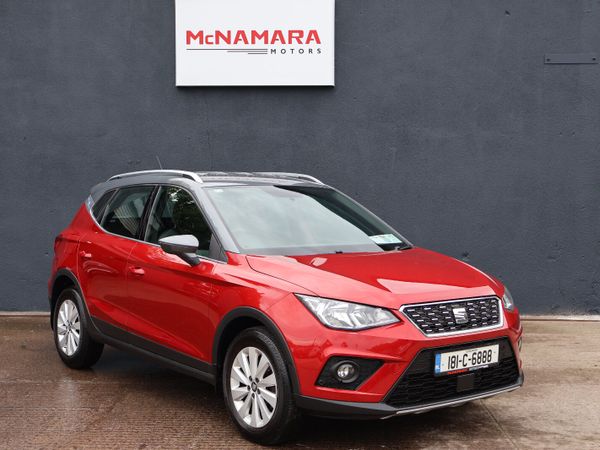 SEAT Arona SUV, Petrol, 2018, Red