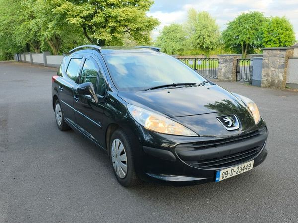 Peugeot 207 Estate, Petrol, 2009, Black