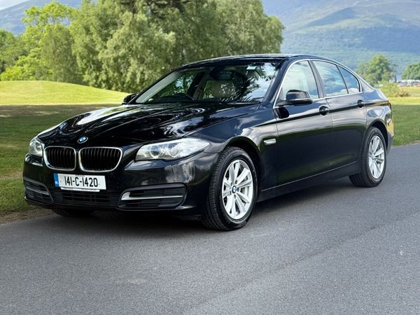 BMW 5-Series Saloon, Diesel, 2014, Black