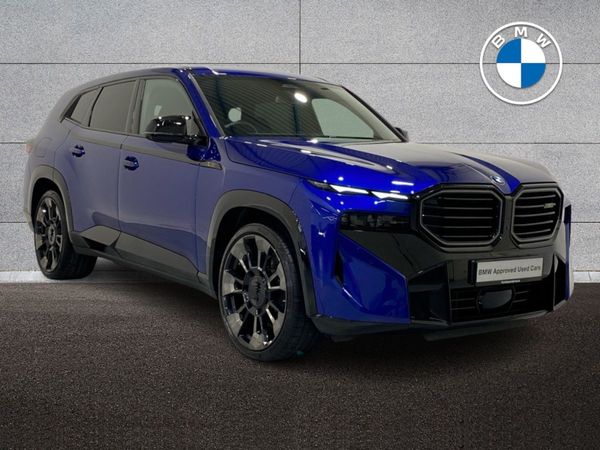 BMW XM SUV, Petrol Plug-in Hybrid, 2023, Blue
