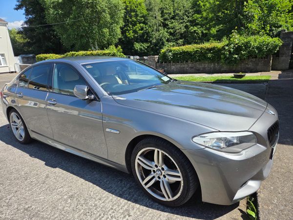 BMW 5-Series Saloon, Diesel, 2013, Grey