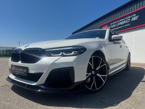 BMW 5-Series Saloon, Diesel, 2023, White