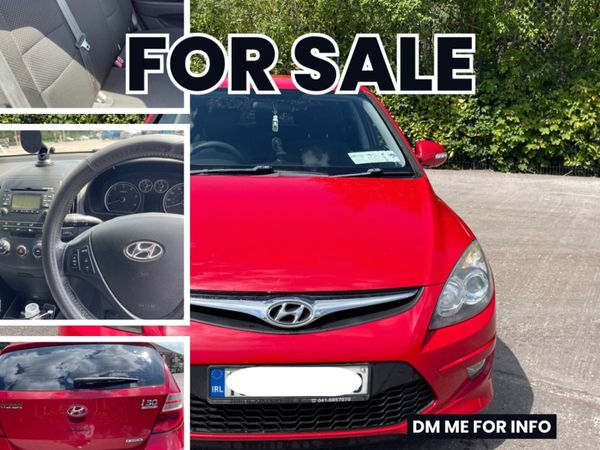 Hyundai i30 Hatchback, Diesel, 2010, Red