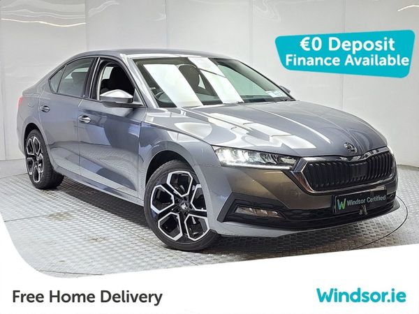 Skoda Octavia Saloon, Petrol, 2023, Grey