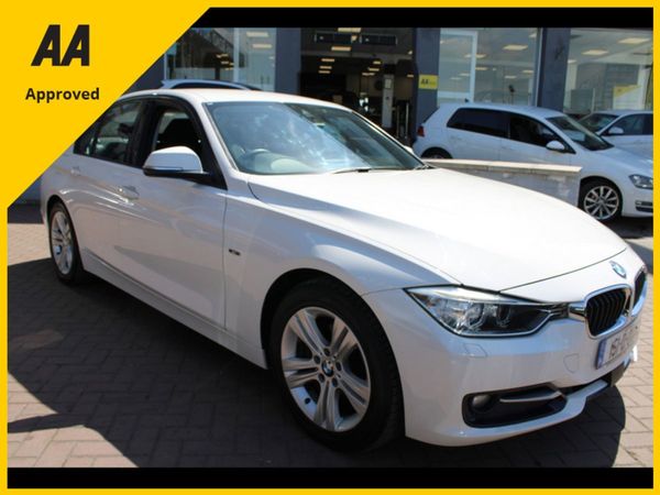 BMW 3-Series Saloon, Diesel, 2015, White