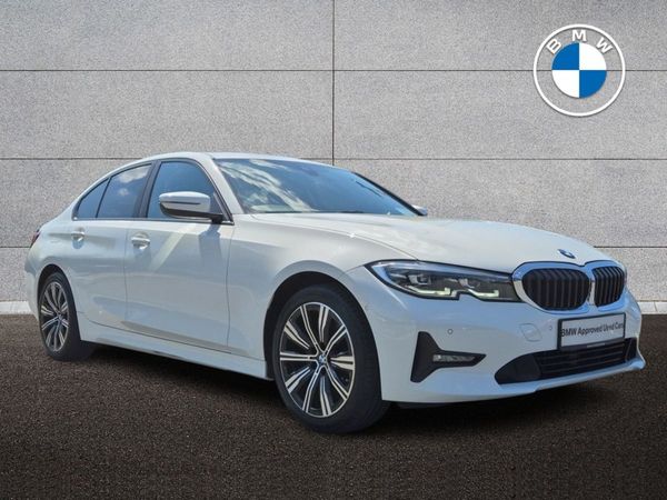 BMW 3-Series Saloon, Diesel Hybrid, 2022, White
