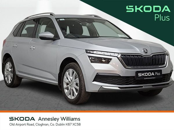 Skoda Kamiq Hatchback, Petrol, 2023, Silver