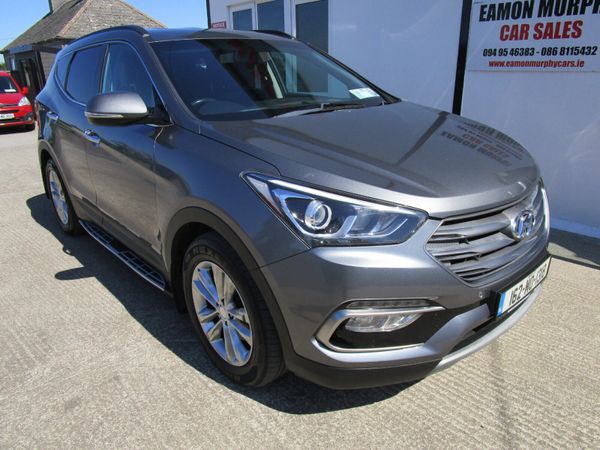 Hyundai Santa Fe SUV, Diesel, 2016, Silver