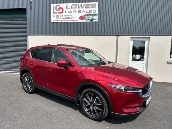 Mazda CX-5 SUV, Diesel, 2018, Red