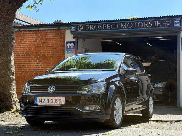 Volkswagen Polo Hatchback, Petrol, 2014, Black