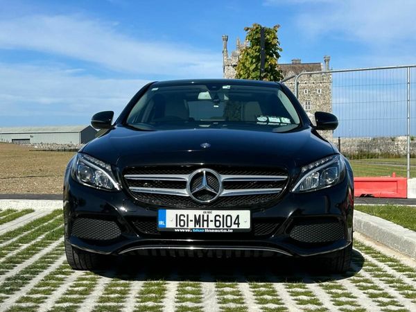Mercedes-Benz C-Class Saloon, Petrol Plug-in Hybrid, 2016, Black