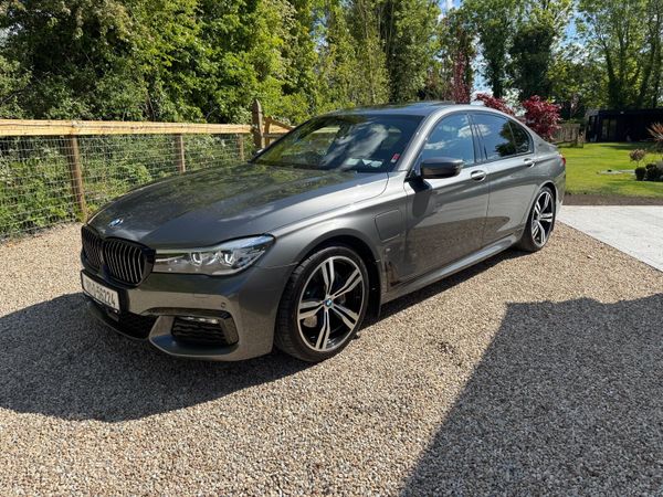 BMW 7-Series Saloon, Petrol Plug-in Hybrid, 2018, Grey