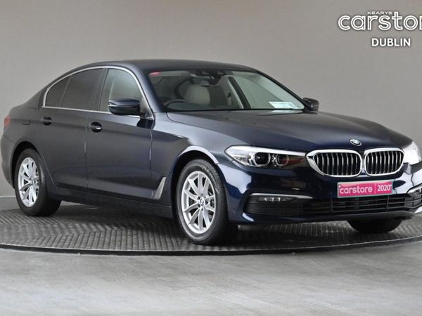 BMW 5-Series Saloon, Diesel, 2020, Blue