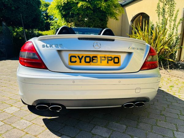 Mercedes-Benz SLK Coupe, Petrol, 2008, Silver