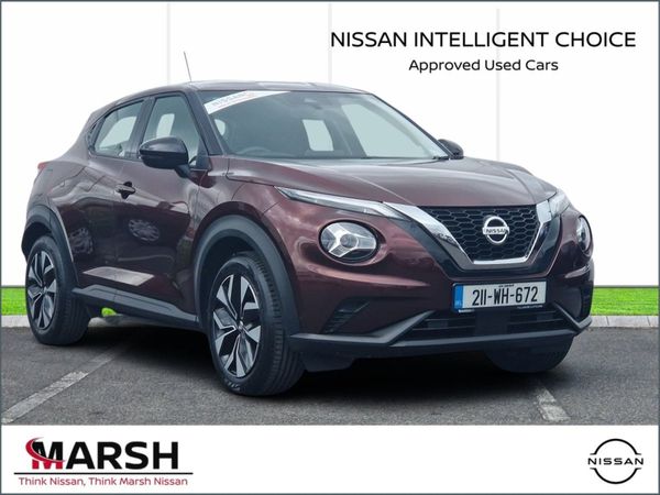 Nissan Juke SUV, Petrol, 2021, Burgundy