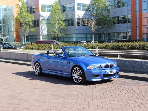 BMW M3 Convertible, Petrol, 2003, Blue